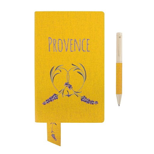 Бизнес-блокнот А5   Provence , мягкая обложка, в клетку