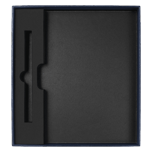 Коробка подарочная, размер  203*220*30 мм,  Solution Gift Linen для ежедневника и ручки