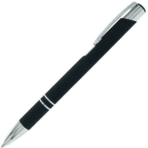 Ручка шариковая Legend Soft Touch Mirror Silver Requis