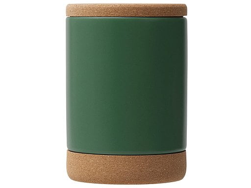 Кружка 450 мл с пробковым дном с крышкой Корк & Бон