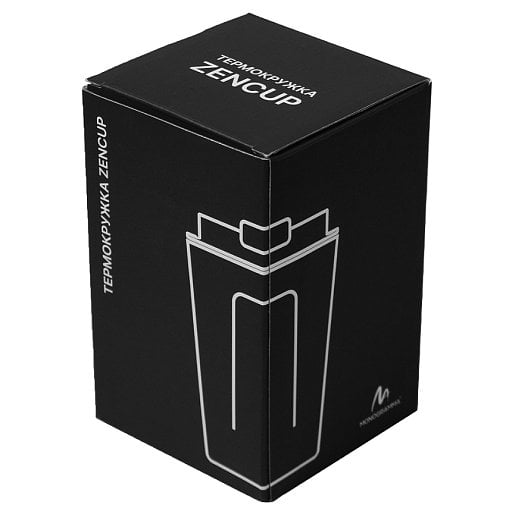 Термокружка Zencup вакуумная, стальная, 380 мл
