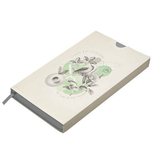 Бизнес-блокнот LADY, формат А5, блок в клетку