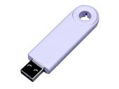 USB-флешка промо 2.0 прямоугольной формы, выдвижной механизм