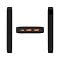 Внешний аккумулятор (powerbank) WeCharge Soft Touch, 10 000 mAH, Power Delivery (PD) 25.5W, c цифровым дисплеем для контроля заряда