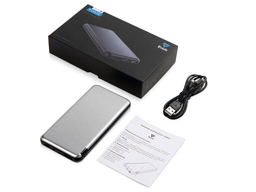 Внешний аккумулятор Forge v.2, металл, 10000 mah