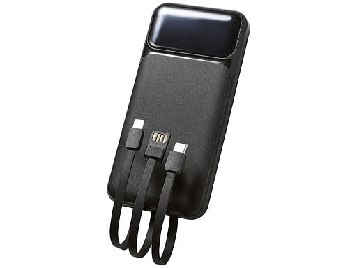 Подарочный набор Tesla с блокнотом А5, ручкой и пауэрбанком на 10 000 mAh