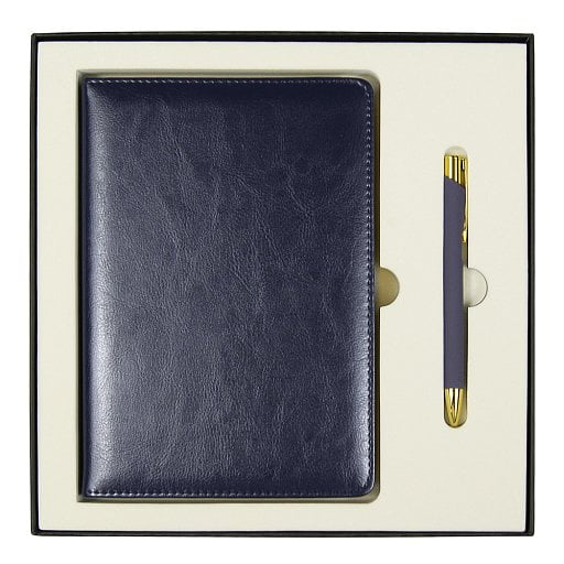Набор подарочный Solution Duo (ежедневник City Nebraska, ручка Legend Soft Touch Mirror Gold)