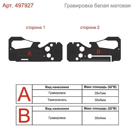 Мультитул с карабином 13-в-1 Блэкер
