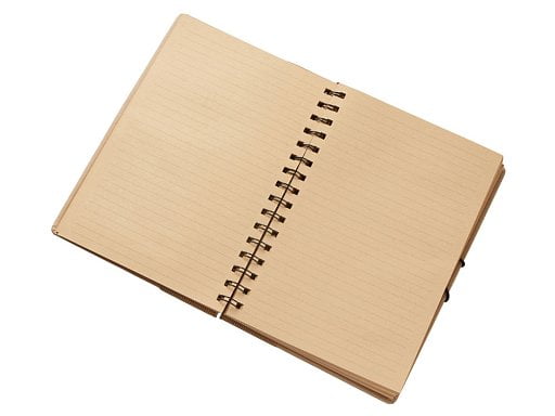 Крафтовый блокнот А5 в твердой обложке Saharan Cypress