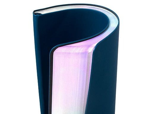 Блокнот А5 в гибкой обложке Fellini с голографическим срезом