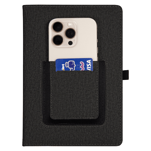 Ежедневник Smart Wallet Cambric A5, недатированный, в твердой обложке с поролоном