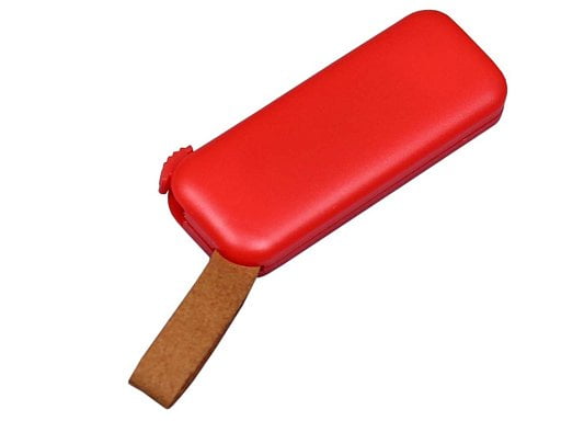 USB-флешка промо на 32 Гб прямоугольной формы, выдвижной механизм