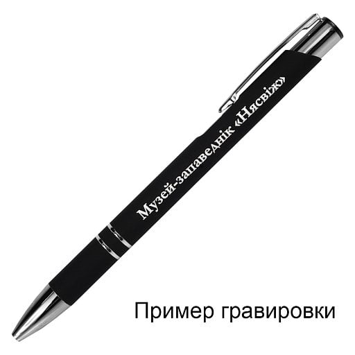 Ручка шариковая Legend Soft Touch Mirror Silver Requis