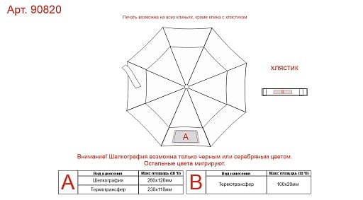 Зонт-автомат складной Canopy