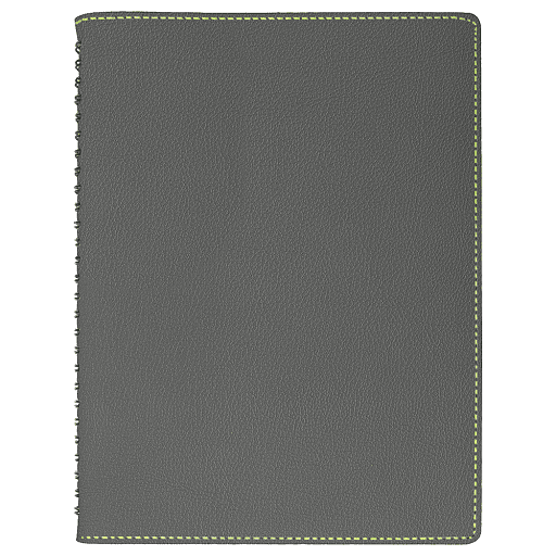 Ежедневник Flexy Verde Sivilia B5 на пружине, недатированный, в гибкой обложке