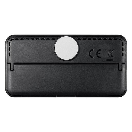 Часы настольные Chronos с термометром и гигрометром, с ж/к дисплеем