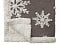 Плед Snowflake новогодний