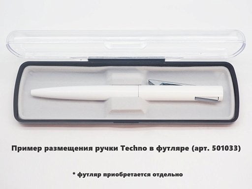 Ручка шариковая, пластиковая, металлическая, Techno Requis