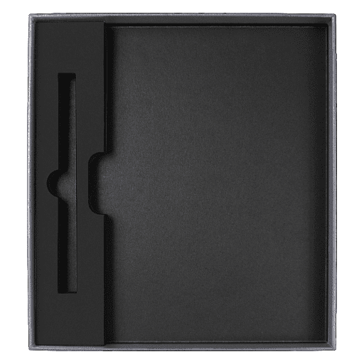 Коробка подарочная, размер  203*220*30 мм,  Solution Gift Linen для ежедневника и ручки