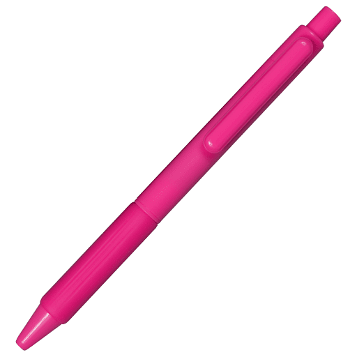 Ручка шариковая Flora Color с полугелиевым стержнем