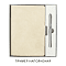 Коробка подарочная, размер  203*220*30 мм,  Solution Gift Linen для ежедневника и ручки