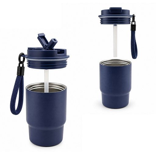 Термокружка Hailey со шнурком на карабине