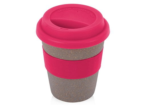 Стакан с силиконовой крышкой «Cafe»
