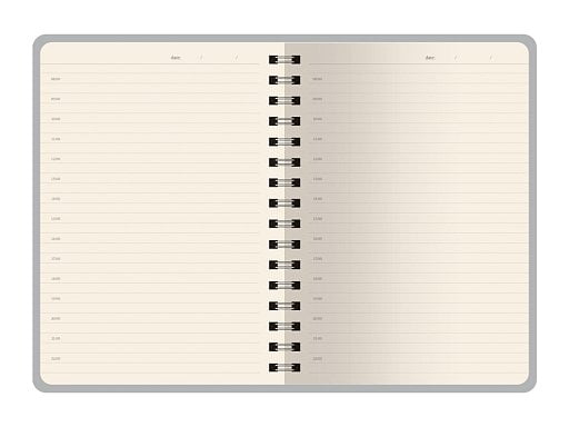 Ежедневник недатированный на гребне А5 Pragmatic