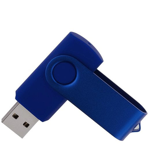 Флеш накопитель Twister 32GB, пластик Софт Тач/металл
