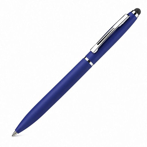 Ручка металлическая шариковая Глори Софт soft-touch