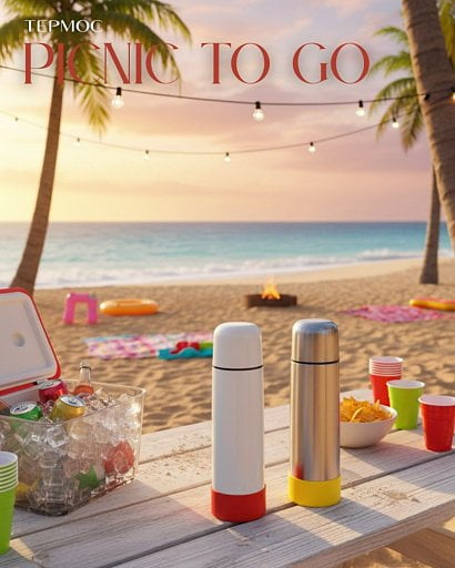 Термос Picnic Silver To Go