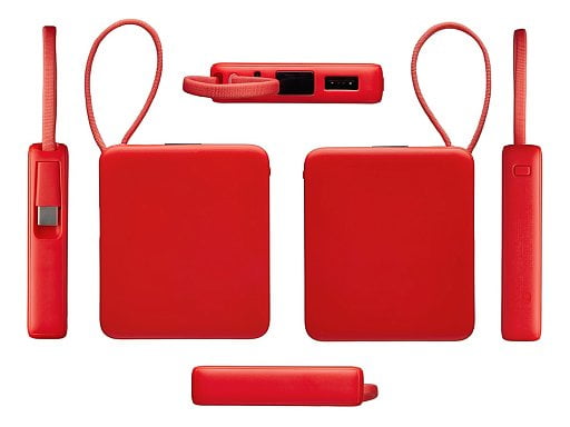 Внешний аккумулятор со встроенным кабелем USB-C Дэнси, 5000 мАч