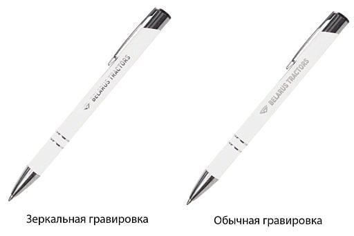 Ручка шариковая Legend Soft Touch Mirror Silver Requis