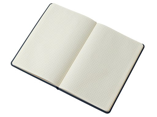 Блокнот в твердой обложке A5 Виспи в клетку