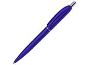 Пластиковая шариковая ручкаVivid с покрытием металлик