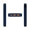 Внешний аккумулятор (powerbank) WeCharge Soft Touch, 10 000 mAH, Power Delivery (PD) 25.5W, c цифровым дисплеем для контроля заряда