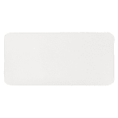 Шеврон Rectangle Cowhide размер 60*30 мм, со скругленными углами