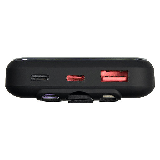 Внешний аккумулятор (powerbank) «Lumen», софт тач, 10 000 mAH