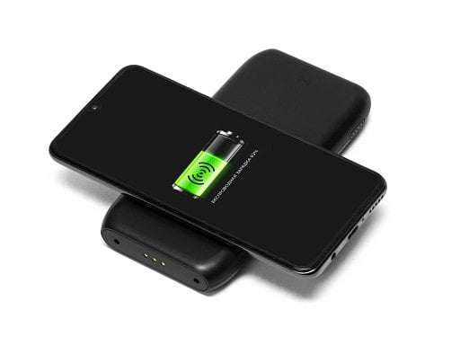 Портативное беспроводное зарядное устройство с док-станцией Uniq, 10000 mah