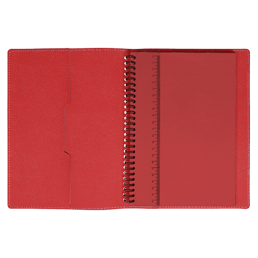 Ежедневник Flexy Verde Sivilia B5 на пружине, недатированный, в гибкой обложке