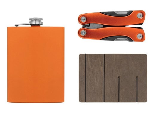 Набор с мультитулом и фляжкой Путешественник 2.0