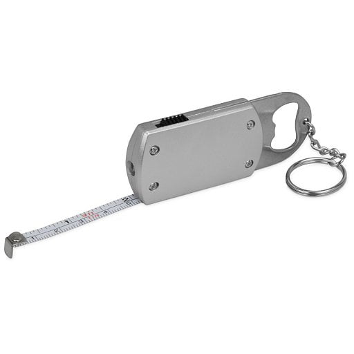 Брелок-открывашка с фонариком и рулеткой, 1 м, Tools Opener