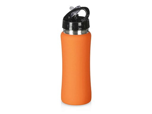 Бутылка для воды Bottle C1, сталь, soft touch, 600 мл