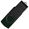 Флеш накопитель USB 2.0 Twister Assembly 16GB, пластик Софт Тач/металл