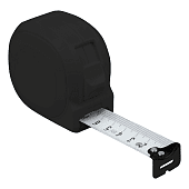 Рулетка Tools Standart, 5 м, пластиковая, с ремешком