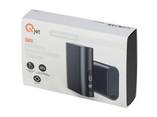 Внешний аккумулятор с QC/PD Qwik, 10000 mah