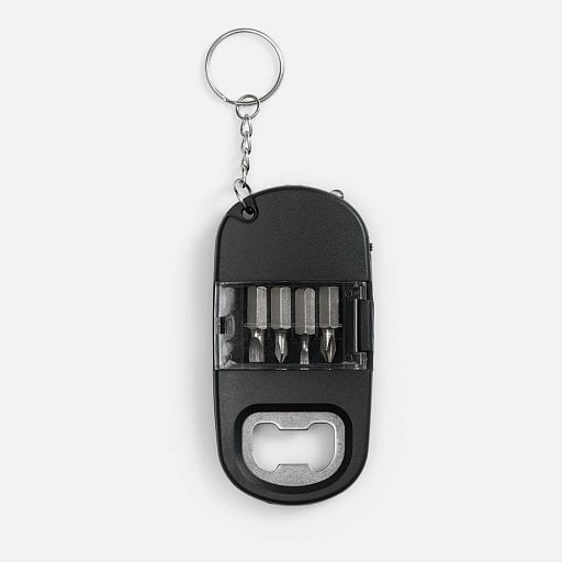Брелок Knacky с набором бит и открывалкой