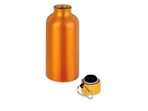 Бутылка Hip S Bamboo с карабином 400 мл