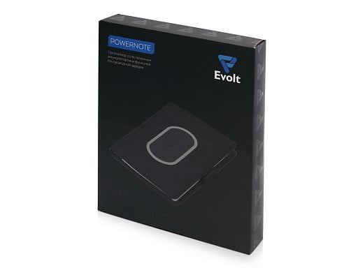 Органайзер с беспроводной зарядкой 5000 mAh Powernote