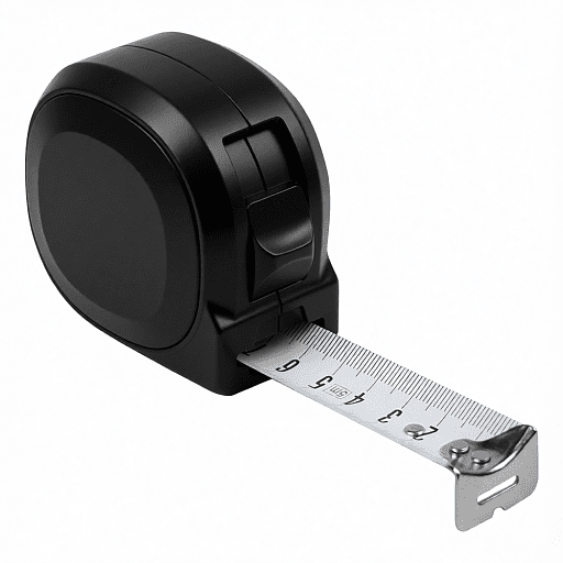 Рулетка Tools  Carpenter 3 метра, пластиковая, с ремешком